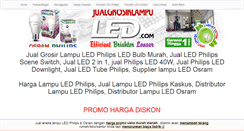 Desktop Screenshot of jualgrosirlampuled.com